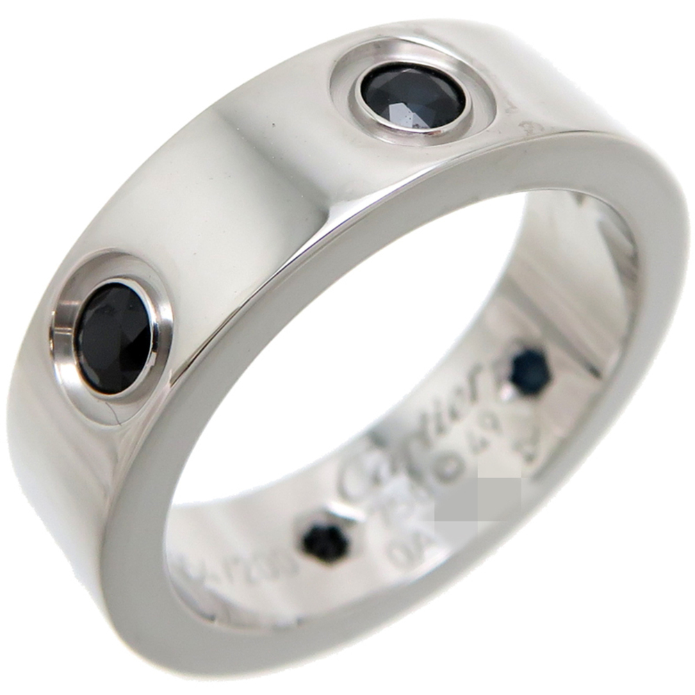 CARTIER Silver Love Ring #49